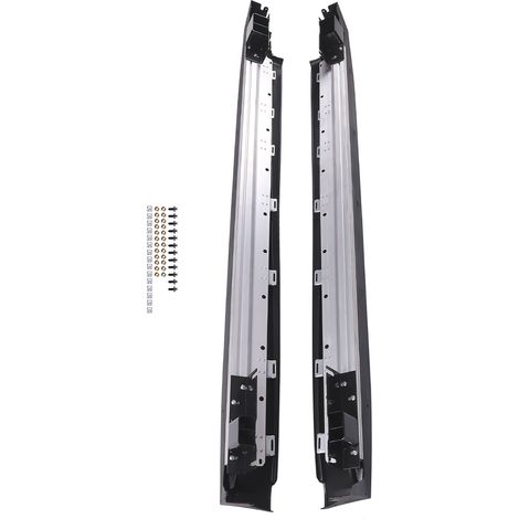 Aluminum Side Step for Mercedes-Benz W164 ML350 ML500 ML550 2006-2011 4.7" (1/5)