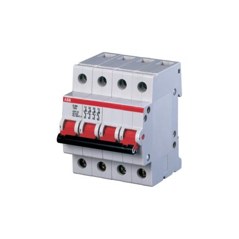 Interruptor modular ABB e204/100r 100A 4 polos