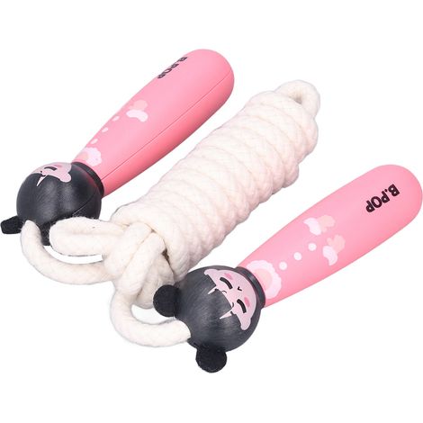 Corde à sauter dessin animé pour enfants, sport enfant, réglable débutant école maternelle, modèle princesse (1/5)