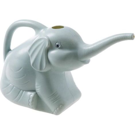 Arrosoir - Forme D'éléphant - 2 L - Plastique - Pour Intérieur Et Extérieur - Arrosage De Plantes Et Bonsaï (1/5)