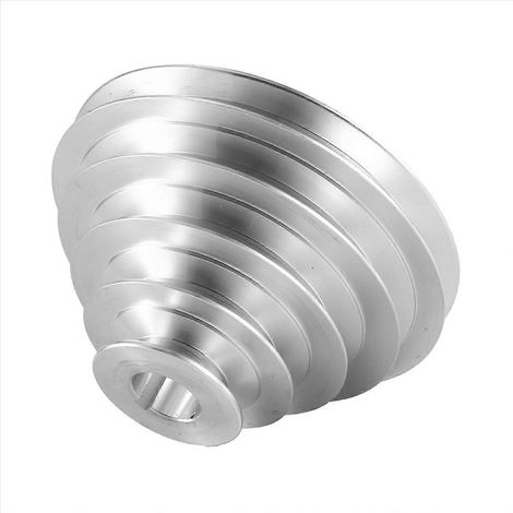 Roue pagode en aluminium à alésage de 25 mm, type A, poulie pagode à 5 étages (1/5)