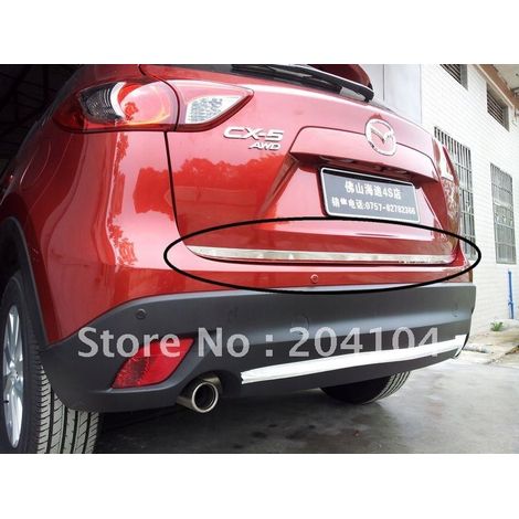 Mazda CX-5 CX5 - Embellecedor cromado para el portón trasero (1/4)