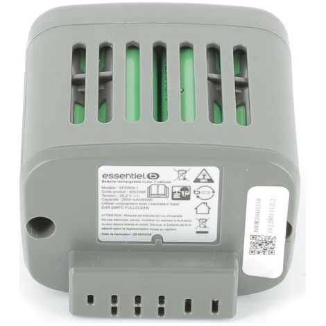 batterie 9007040 pour Aspirateur ESSENTIEL B ASPIRATEUR BALAI ESSENTIELB EAB 298FC FULLCLEAN