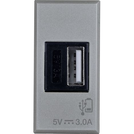 Caricatore Usb Univers. 3A Allum.1M AVE 443082USB3A