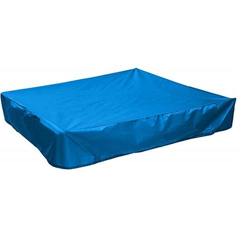 Housse de protection d'extérieur Couverture bac à Sable Anti poussière 180 180cm Bleu (1/5)