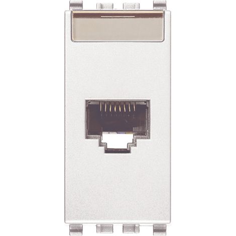 VIMAR - 20339.16.B Presa RJ45 Netsafe Cat6A FTP bianco