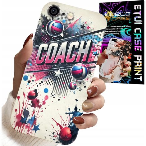 Custodia per iPhone 6 / 6S - custodia in rete Retina Coach, retro (1/5)