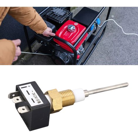 Alarme de capteur de niveau d'eau 1/4 NPT pour réservoir d'eau de générateur de moteur diesel, protection contre le bas niveau d'eau, capteur de niveau de liquide 5-35VDC. (1/5)