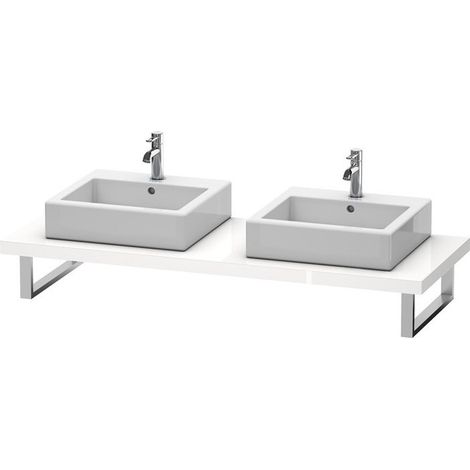 Console Duravit Vero variabile 099C incl. illuminazione a LED, con 2 aperture, Colore (anteriore/corpo): Ciliegio del Ticino - VE099C07373