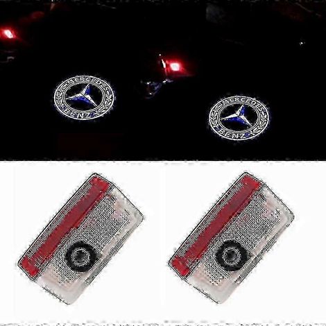 LED-Logoprojektoren für Mercedes-Benz CLS C Autotüren (1/3)