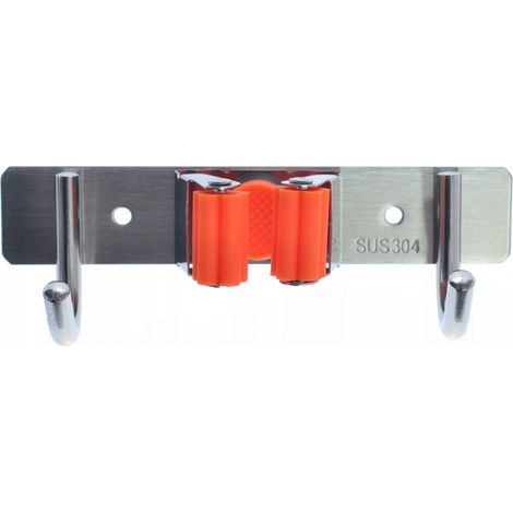SOPORTE PARA HERRAMIENTAS, GANCHO, COLGADOR DE HERRAMIENTAS, ESCOBAS, RASTRILLOS, FREGONAS (1/4)