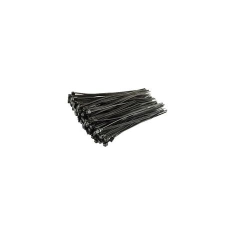 100 Stück Kabelbinder, Schwarz, 150 mm x 3,6 mm, Kabelbinder aus hochwertigem Kunststoff (1/3)