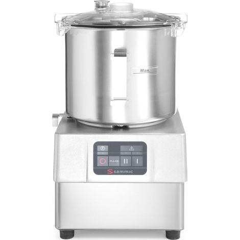 Cortadora de carne K-82 para desmenuzar, picar y moler, 8 l, 3000 rpm, 1500 W - Sammic 1050850