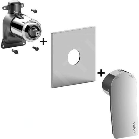 Paffoni Tilt - Mitigeur de douche encastré, chrome TIBOX010CR (1/2)