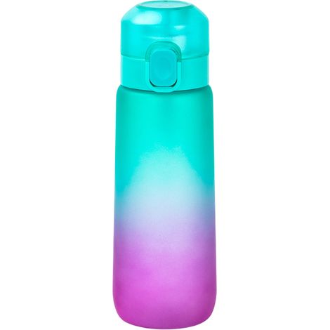 Gourde gonflable de 750 ml pour le sport, avec 7 capsules aromatisées aux fruits. (1/5)