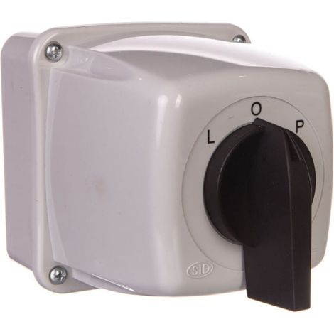 Interruttore a camme L-0-P 3P 25A in custodia IP65 Arc 25-43 922530