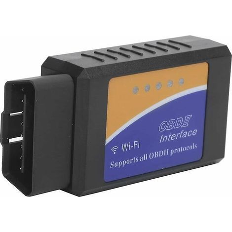 Escáner de coche Wifi OBD2 OBD 2 OBD II Adaptador de escáner Detector de fallas de coche profesional Herramienta de diagnóstico para dispositivos I (1/5)