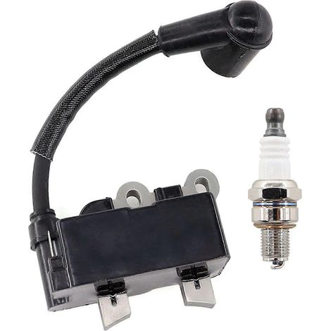 Bobine d'allumage et bougie pour coupe-bordures Ryobi 291337001 RY251PH RY252CS RY253SS RY254BC 25 cm³ (1/5)