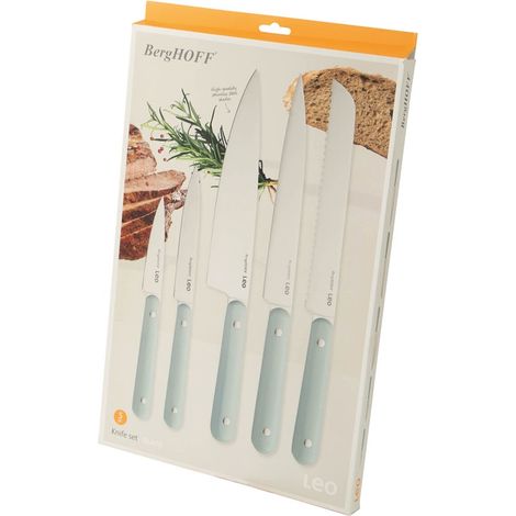 set di 5 coltelli con lama in acciaio inossidabile - 3950473 - Berghoff