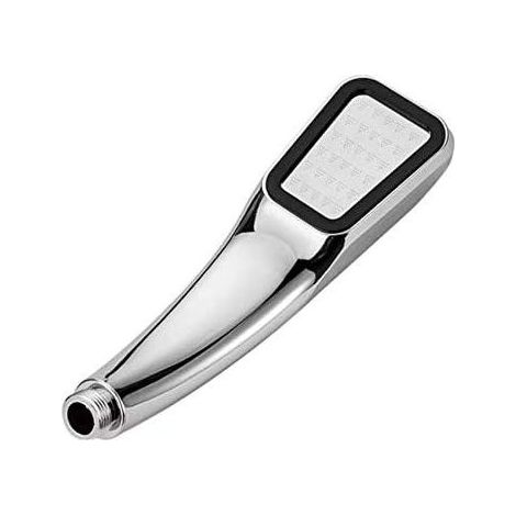 300 Trous Pommeau De Douche À Main Haute Pression Puissant Spray Booster Pour Salle De Bains - Robinets De Douche De Pluie À Économie D'eau - Finition Chrome (1/5)