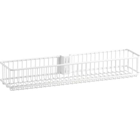 Panier fil pour porte d'intérieure - pour crémaillère standard - modèle XXL - blanc - ELFA DEUTSCHLAND GMBH (1/3)