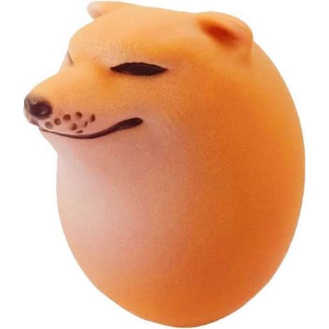 Déballez la sculpture d'œuf Shiba Inu, modèle d'œuf, jouet tendance Lezai, petit jouet amusant (1/5)