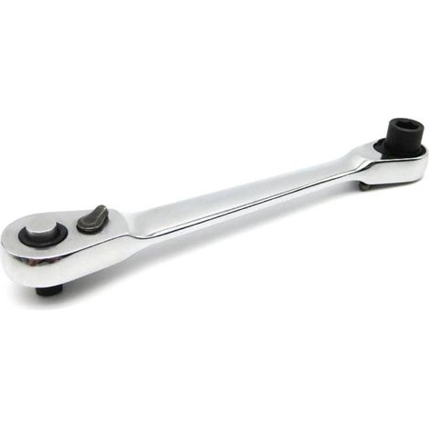 Clé à cliquet à douille combinée avec embouts de vissage 1/4 po, 72 dents, à dégagement rapide, double tête (1/5)
