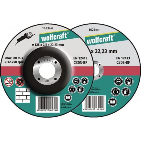 Disco da taglio Wolfcraft per pietra 230x2,5x22,23 mm (1628099) (1/4)