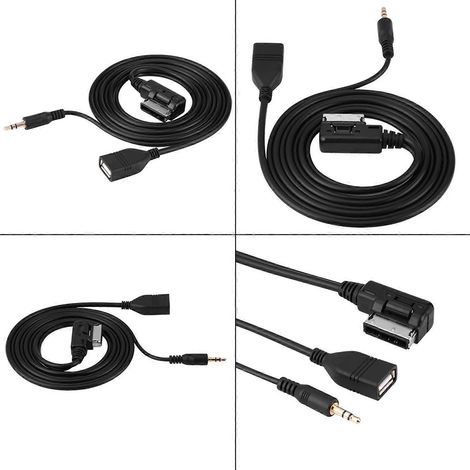 AUX-USB-Adapterkabel für Mercedes-Benz C63 E200l CLS ES ML-Klasse