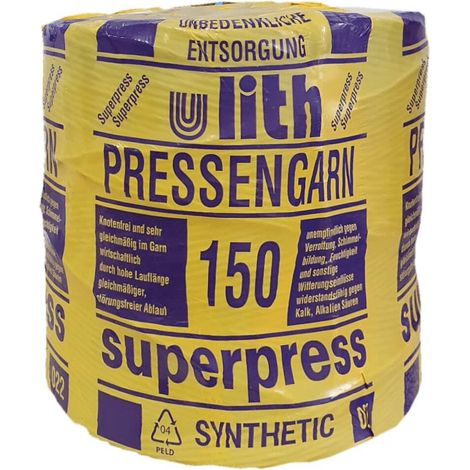 Fil de presse Ulith Superpress bleu, 150 m/kg, 10 kg