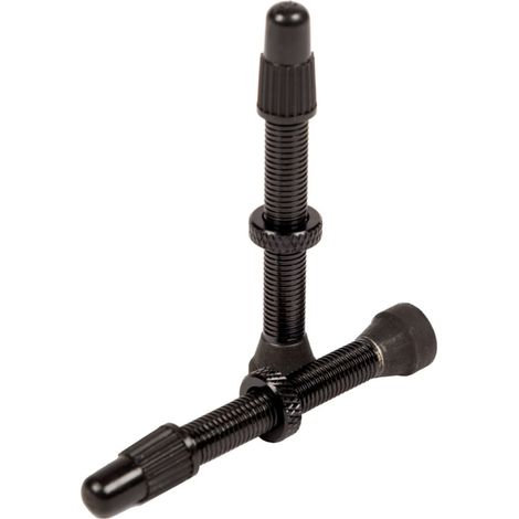 Stan's Valve Stem Aluminium (shop Pack - 10pcs) - Universal, Presta - Black - 44mm