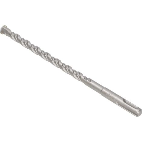 KOTARBAU® Kotarbau® Foret Beton Sds Plus 11x210mm - Meche Beton avec Pointe en Carbure Foret Béton - Foret Perforateur - Foret Hélicoïdal Pour Pierre Kvs - en Acier 40Cr - Argent (1/5)