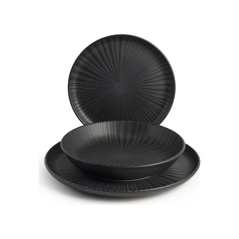 VAJILLA 18 PZAS STONEWARE