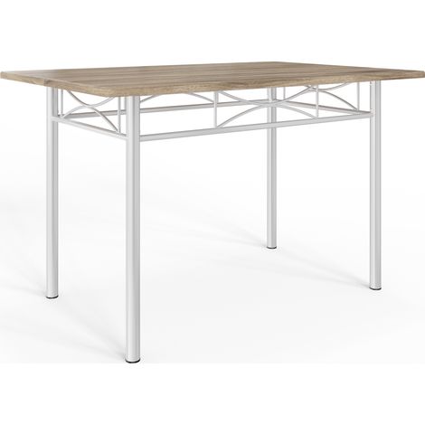 Casaria Set tavolo con 4 sedie per cucina soggiorno sala da pranzo
 Quercia (1/5)