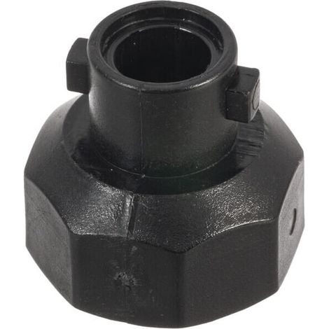 Tap贸n adaptador de boquilla roscado tipo bayoneta color negro Arag ARAG 400278