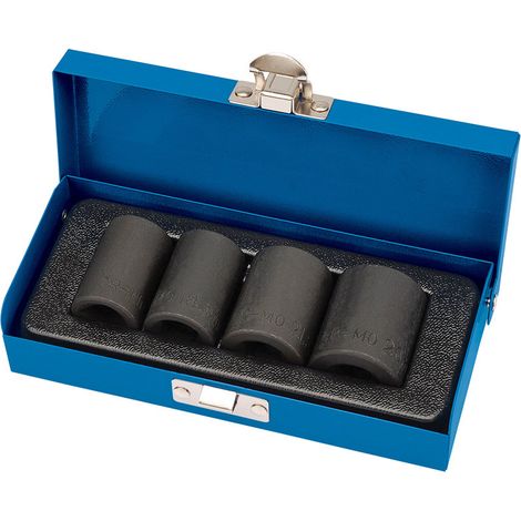 Draper Expert 4-Piece 1/2" Square Drive Locking Wheel Nut Socket Set (Model 34032) (1/5)