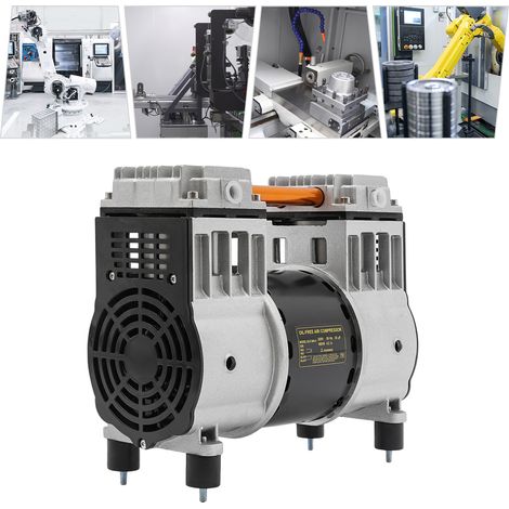 YISSALE-980W Luftkompressor Pumpenkopf mit Kondensatordraht - leistungsstarker Ersatz-Kompressorkopf für Werkstatt, Baustelle und Kfz-Reparatur, geeignet für Maschinenbau, Elektronik und Industrie, ro (1/5)