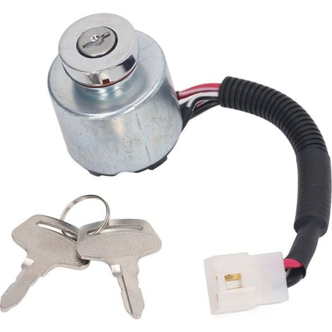 Commutateur de démarreur d'allumage de camion de tracteur de voiture automobile 37410 59110 pour Kubota B1550D B1750D B1750E B2150D (1/5)