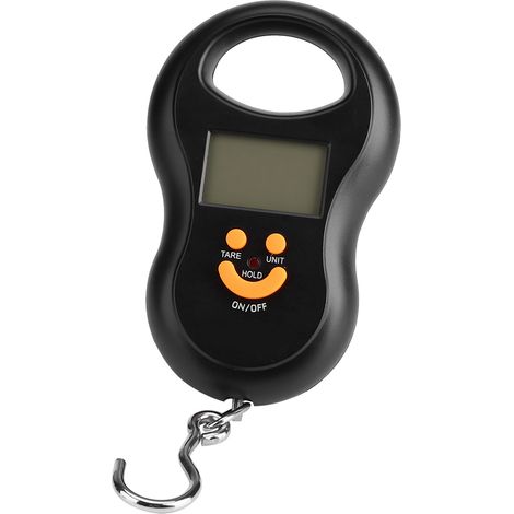 Balance de poche numérique WeiHeng avec hameçon, capacité électronique et crochet de suspension portable (1/5)