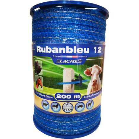 Nastro per recinzioni Ruban Bleu 12 200m