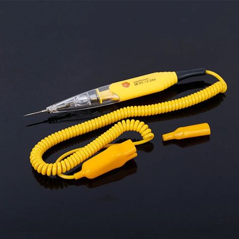 Stylo testeur de circuit universel pour voiture, lampe de test multifonction 12V/24V, électroscope-AquaForge