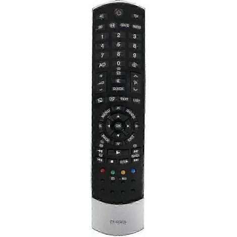 Fernbedienung CT-90405 75028483 für Toshiba-Fernseher, kompatibel mit den Modellen 40TL938G, 46TL933F und 40TL938F. Ersetzt die Originalfernbedienung. Universeller Infrarot-Controller, ergonomisches D (1/3)