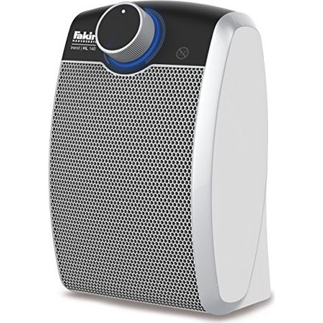 FAKIR 6258006 TREND HL 140 RADIATEUR SOUFFLANT CÉRAMIQUE BLANC/ARGENT (1/3)