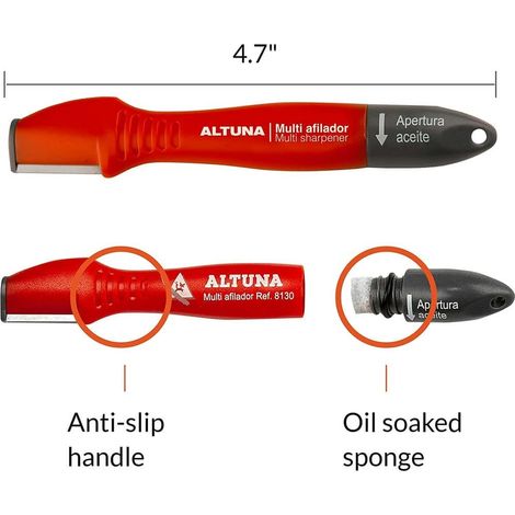 ALTUNA altuna afilador de carburo de tungteno 8130 para desbastar