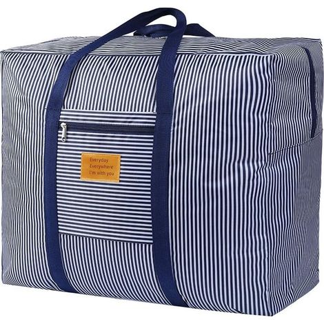 Aufbewahrungstasche, dicke, extra große, wasserdichte Organizer-Tasche mit stabilen Griffen, saisonale Kleideraufbewahrungstasche, Bettdeckentasche, Bettwäschetasche, Umzugstasche (1/5)