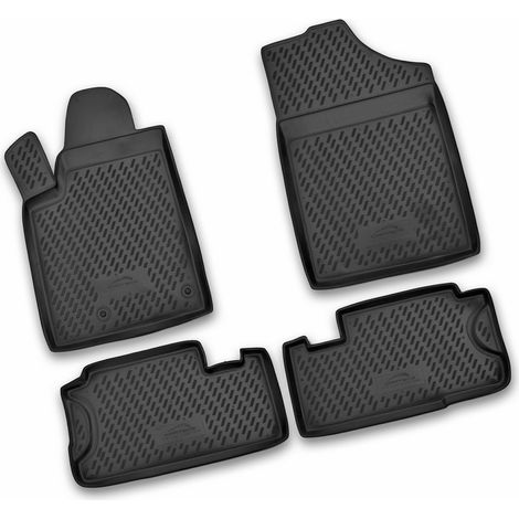 Set tappeti su misura in TPE - compatibile per  Peugeot Partner Tepee (05/9612/02) -  Peugeot Ranch 5p (05/9603/08)