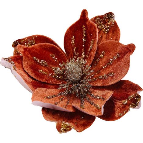 Weihnachtsstern-Weihnachtsbaumschmuck, Stoffmaterialien, preisgünstige Weihnachtsdekorationen ODER (1/5)