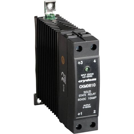 Crydom CKM0630 relé negro 30A 60V DC compacto
