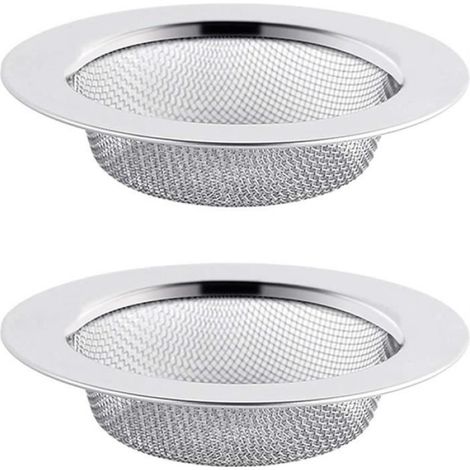 Filtre à Évier - - 2 PCS - Acier Inoxydable - 7,5 cm - Anti-obstruction (1/5)