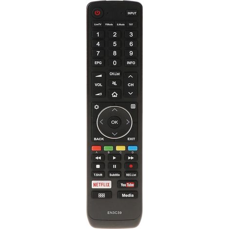 Télécommande portable EN3C39 pour téléviseur Hisense 50N7 (1/4)